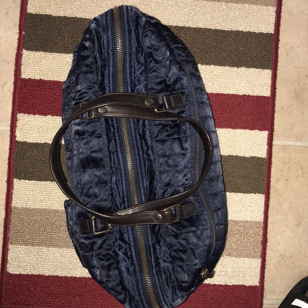 Large MIU MIU Royal Blue Quilted Nylon Tote Bag😘 - Picture 8 of 8